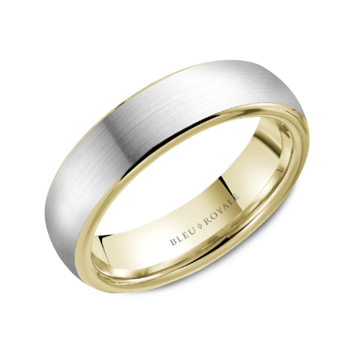 6mm Two-Tone Legacy Wedding Band