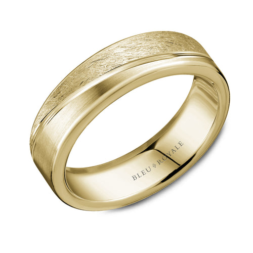 6.5mm Legacy Duo Texture Wedding Band