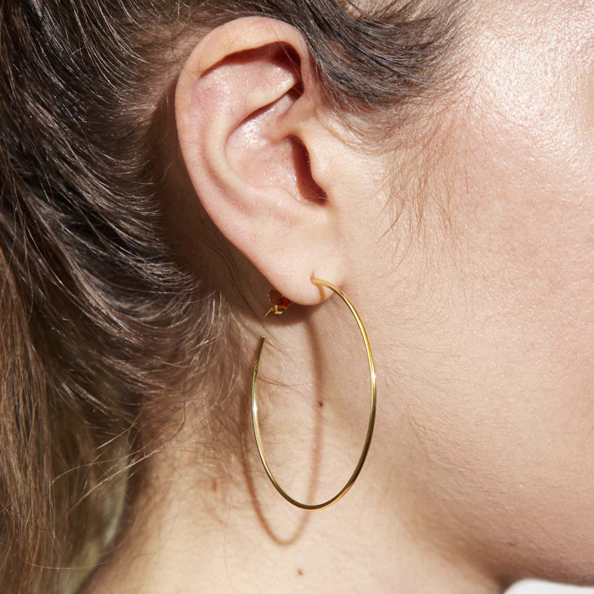 Large Thin Hoops  ABLE