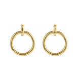 Circle Dangle Earrings