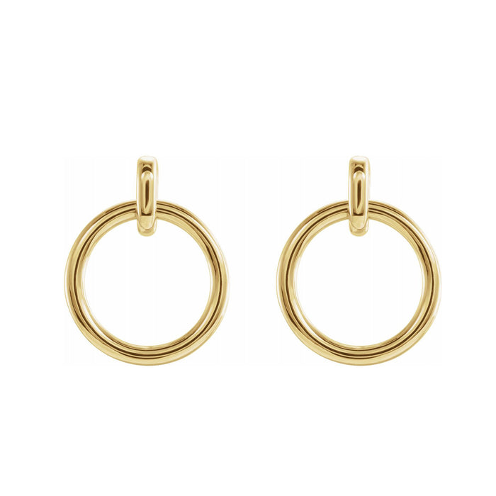 Circle Dangle Earrings