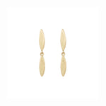 Golden Seed Double Stud Earrings