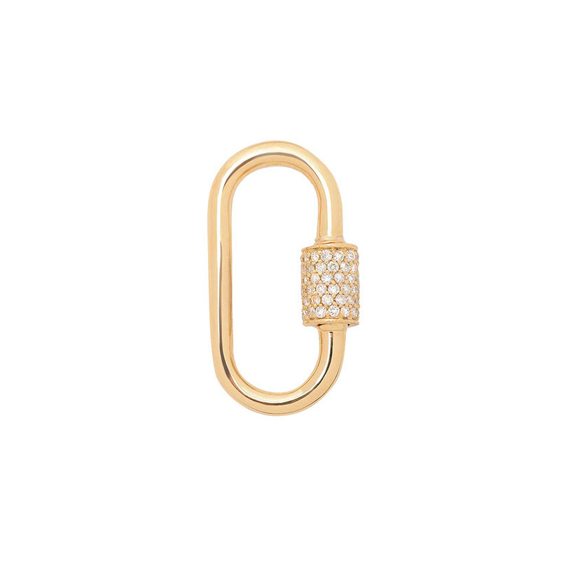 Marla Aaron 14K Gold Medium Lock