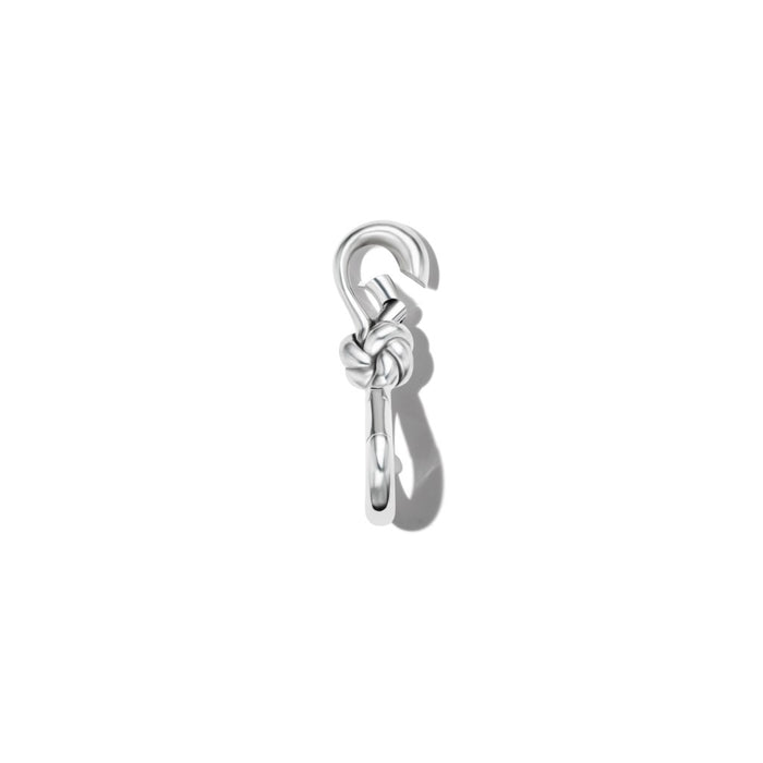 White Gold True Lover's Knot Lock