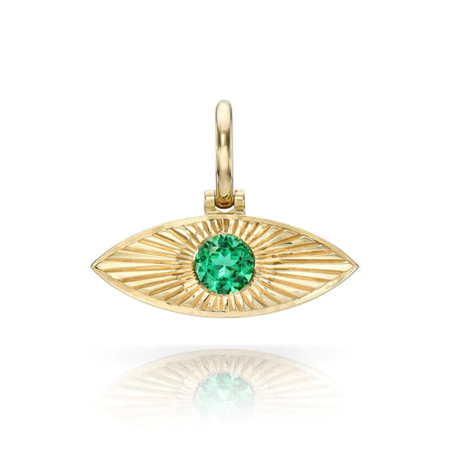 Small Naya Emerald Eye Pendant