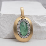 Fragments Paraiba Tourmaline & Diamond Pendant