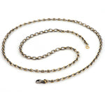 30" Two-Tone Link Chain