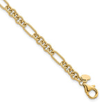 Solid Fancy Link Chain Bracelet