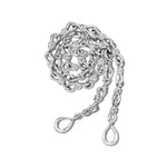 18" Sterling Silver Large True Lover's Knot Chain