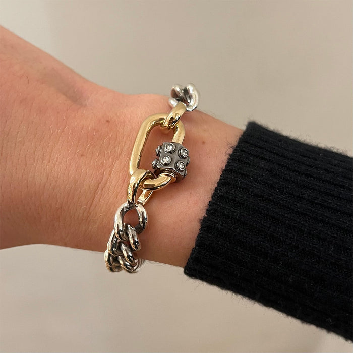 Mini Mega Curb Chain Bracelet