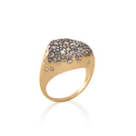 Champagne Diamond Baby Malak Ring