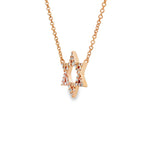 Star of David Diamond Necklace