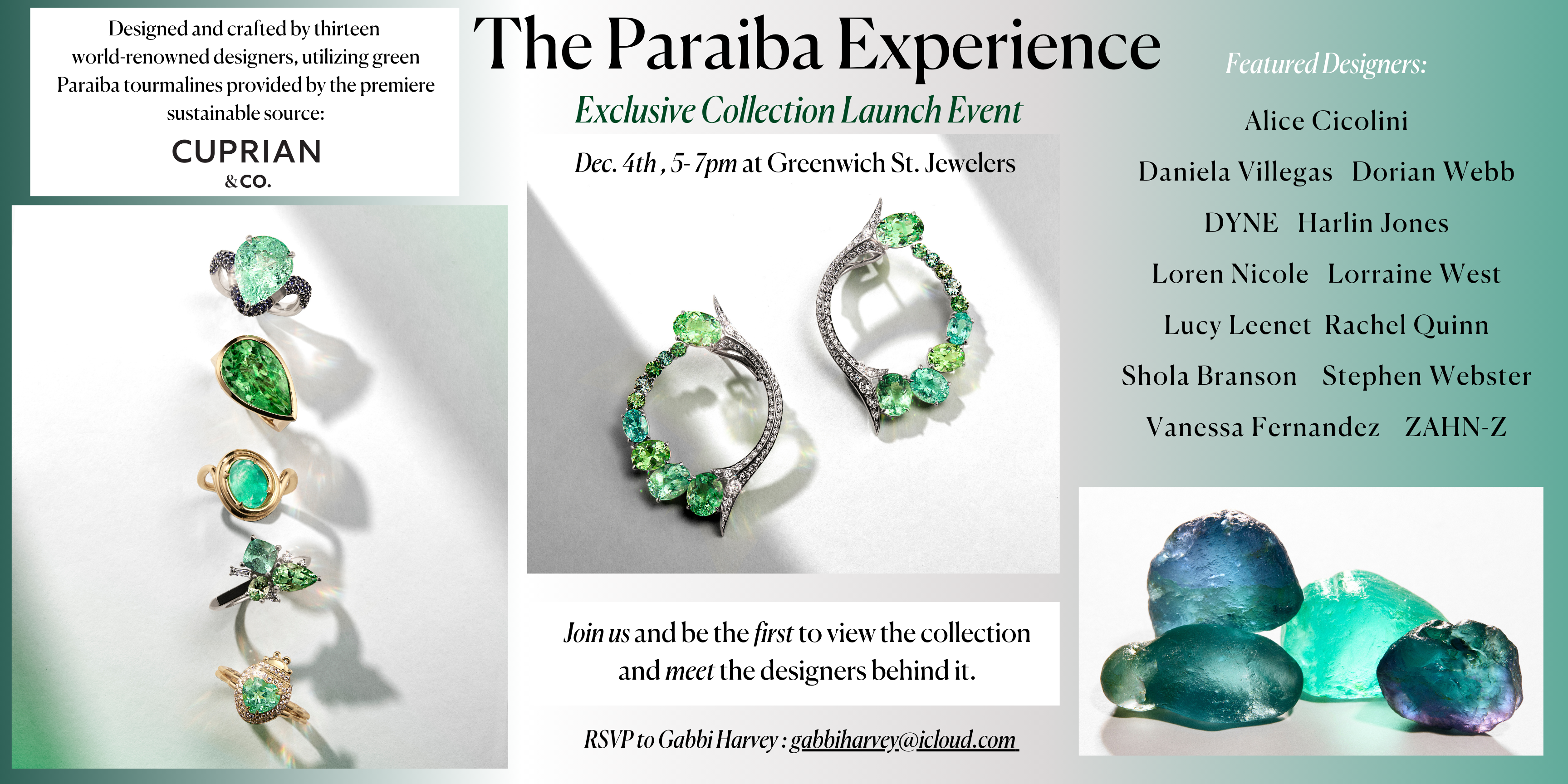 The Paraiba Experience: Designer Launch Event