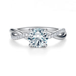 Spring Pavé Engagement Ring Setting