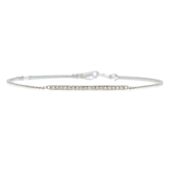 Diamond Bar Bracelet