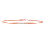 Diamond Bar Bracelet