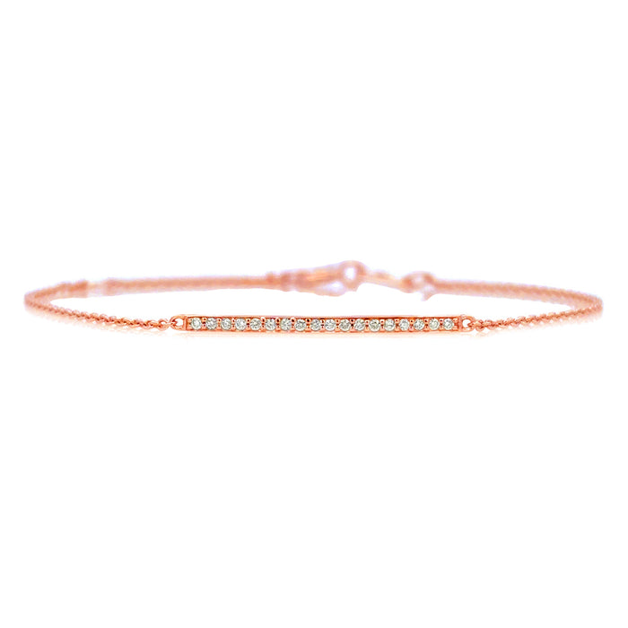 Diamond Bar Bracelet