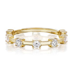 Harrison Diamond Half-Eternity Wedding Band