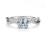 Spring Pavé Engagement Ring Setting