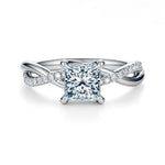 Spring Pavé Engagement Ring Setting